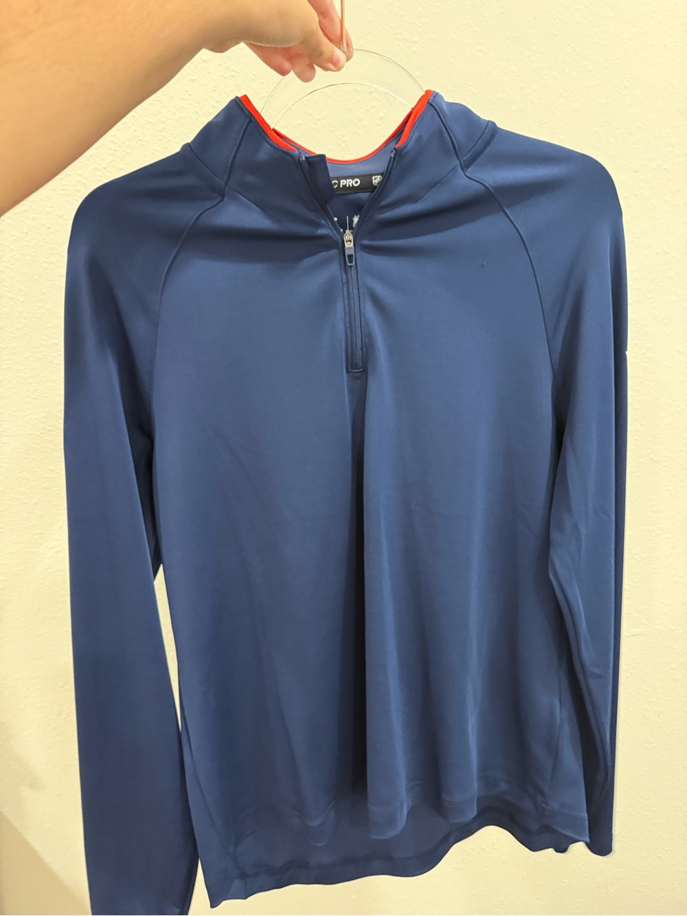 Fanatics NHL Pull-Over Sweatshirt Navy - Small